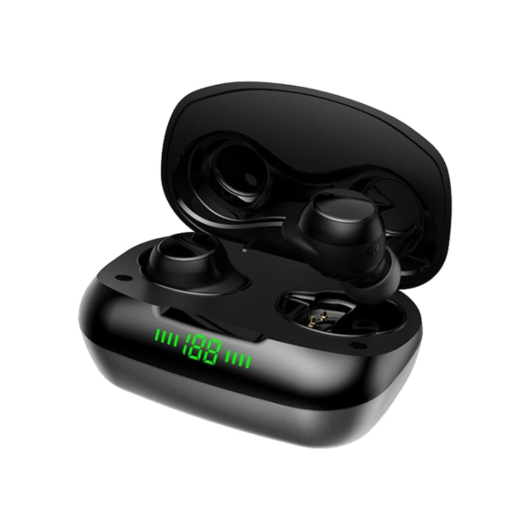 TWS-24 Bluetooth 5.0 Wireless Noise Cancelling Waterproof Touch Control Mini Earphone Support Voice Assistant(Gray) - TWS Earphone by PMC TechLife | Online Shopping South Africa | PMC TechLife