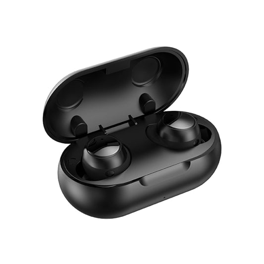 TWS-22 Bluetooth 5.0 In-Ear Sports Waterproof Noise Cancelling Touch Control Mini Headphones(Black) - TWS Earphone by PMC Jewellery | Online Shopping South Africa | PMC Jewellery