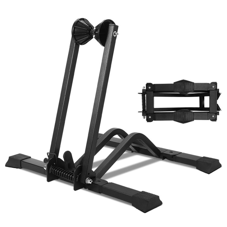 WEST BIKING Portable Bicycle Parking Display Stand(Black) - Holders by WEST BIKING | Online Shopping South Africa | PMC Jewellery | Buy Now Pay Later Mobicred