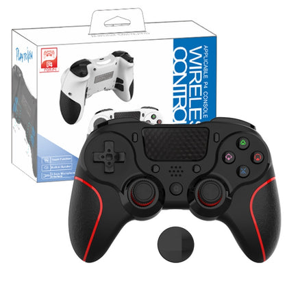 MB-P913 PC Six-Axis Somatosensory Back Key Programming Dual Vibration Bluetooth Gamepad For PS4 Pro(Red Black) - Gamepads by PMC Jewellery | Online Shopping South Africa | PMC Jewellery