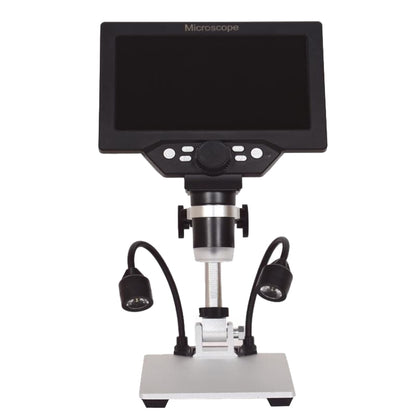 G1200D 7 Inch LCD Screen 1200X Portable Electronic Digital Desktop Stand Microscope(EU Plug Without Battery) - Digital Microscope by PMC Jewellery | Online Shopping South Africa | PMC Jewellery