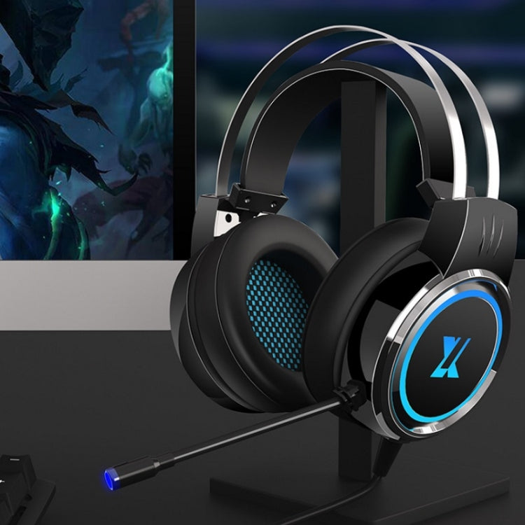 Heir Audio Head-Mounted Gaming Wired Headset With Microphone, Colour: X8 Double Hole Upgrade (Stars White) - free shipping - PMC TechLife - Order now!