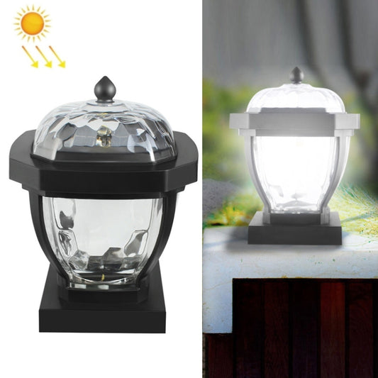 2 LED Solar Waterproof Outdoor Garden Light, Style: White Light-Column Cap - With Solar Panel by PMC Jewellery | Online Shopping South Africa | PMC Jewellery