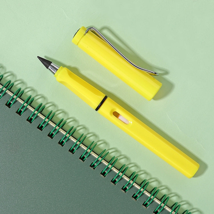 5 PCS No Ink No Need To Sharpen Drawing Sketch Pen Not Easy To Break Erasable HB Writing Pencil(Makaron Yellow) - Pencils by PMC TechLife | Online Shopping South Africa | PMC TechLife