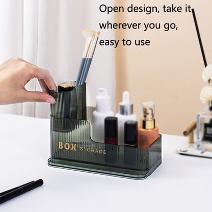 4071 Desktop Jewelry Lipstick Makeup Brush Storage Box(Lighter Green) - Storage Boxes by PMC Jewellery | Online Shopping South Africa | PMC Jewellery