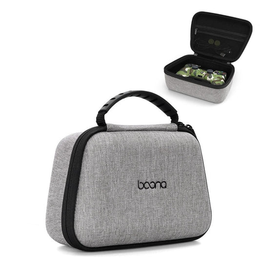 Baona EVA Hard Shell Gamepad Storage Bag For PS5 / PS4 / Xbox / Switch Pro, Style: Single-layer Gray - Bags by Baona | Online Shopping South Africa | PMC Jewellery