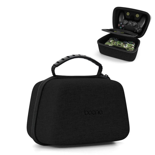 Baona EVA Hard Shell Gamepad Storage Bag For PS5 / PS4 / Xbox / Switch Pro, Style: Double-layer  Black - Bags by Baona | Online Shopping South Africa | PMC Jewellery