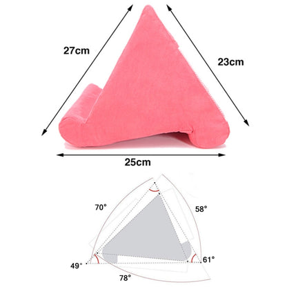 Tablet Mobile Phone Bracket Multi-Angle Pillow, Size: 27x25x23cm(Dark Pink) - Lazy Bracket by PMC Jewellery | Online Shopping South Africa | PMC Jewellery