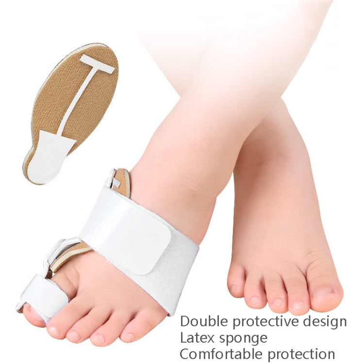 1 Pair Children Day And Night Toe Separator Foot Orthosis(White) - Corrector by PMC Jewellery | Online Shopping South Africa | PMC Jewellery