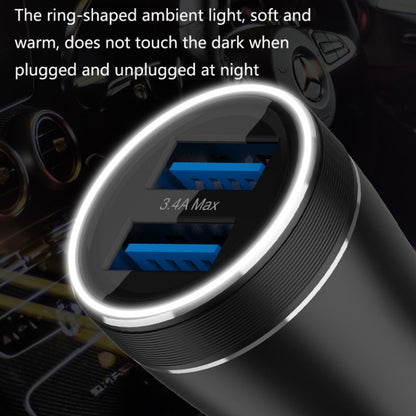 QIAKEY BK928 Dual Ports Fast Charge Car Charger - Car Charger by QIAKEY | Online Shopping South Africa | PMC Jewellery