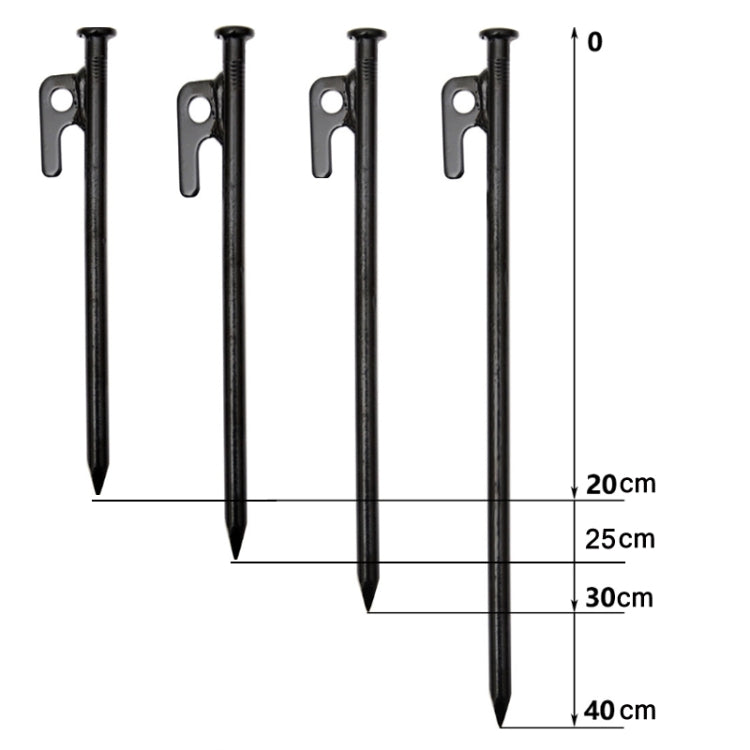 4 PCS 20cm Outdoor Camping Windproof Fixed Canopy Ground Nails - Tents & Accessories by PMC TechLife | Online Shopping South Africa | PMC TechLife