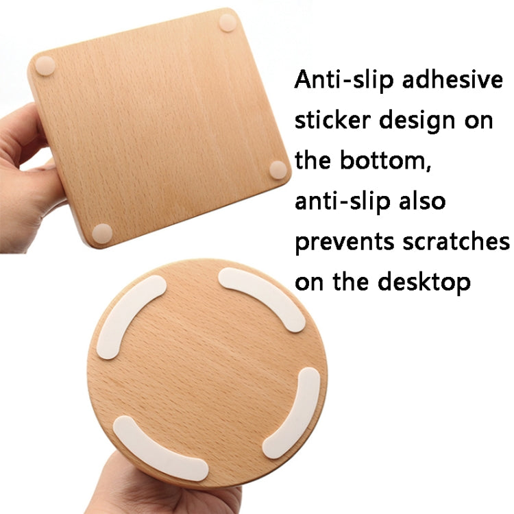 AM-EJZJ001 Desktop Solid Wood Headset Display Stand, Style: D - Anti-lost & Holder by PMC TechLife | Online Shopping South Africa | PMC TechLife