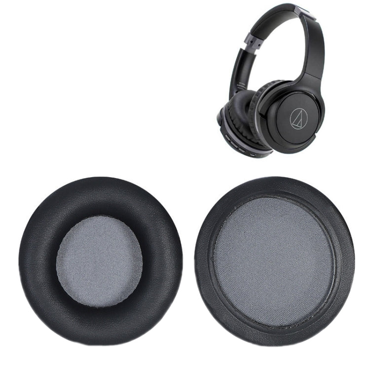 1 Pair Headset Sponge Earmuffs for Audio-Technica ATH-S200BT(Black+Red) - Earmuff & Pad by PMC Jewellery | Online Shopping South Africa | PMC Jewellery