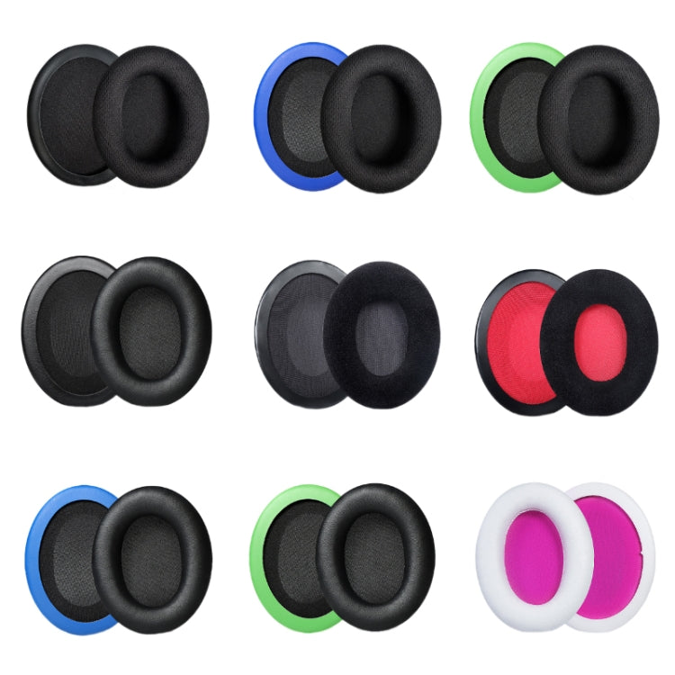 1 Pair Headset Earmuffs For Kingston HyperX Cloud II / Silver / Alpha / Flight / Stinger, Colour: White+Rose Red - Earmuff & Pad by PMC TechLife | Online Shopping South Africa | PMC TechLife