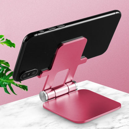 MT510 Universal Metal Folding Stand For Mobile Phone And Tablet(Rose Gold) - Desktop Holder by PMC Jewellery | Online Shopping South Africa | PMC Jewellery