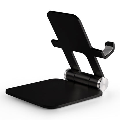 MT510 Universal Metal Folding Stand For Mobile Phone And Tablet(Mysterious Black) - Desktop Holder by PMC Jewellery | Online Shopping South Africa | PMC Jewellery