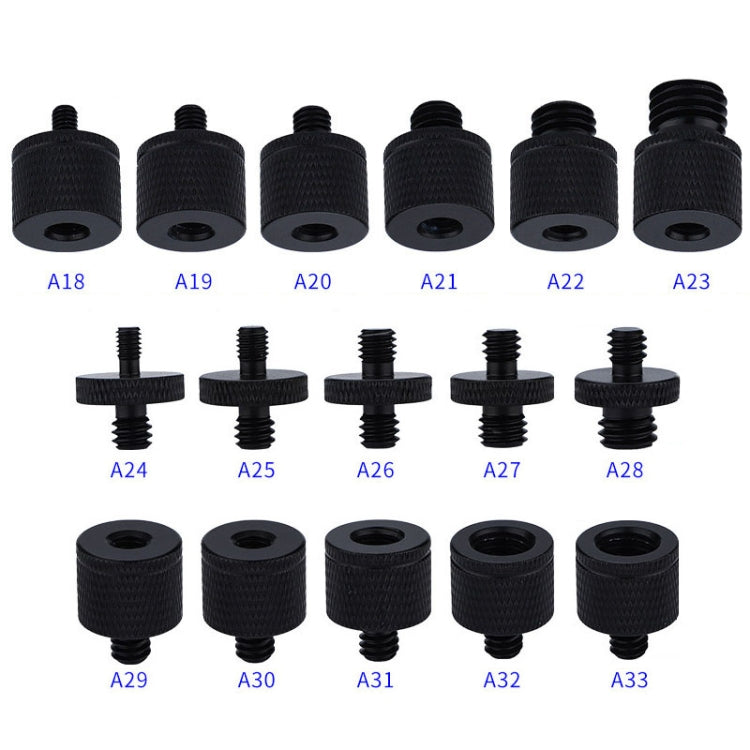 4 PCS Screw Adapter A26 1/4 Male to M6 Male Screw -  by PMC TechLife | Online Shopping South Africa | PMC TechLife
