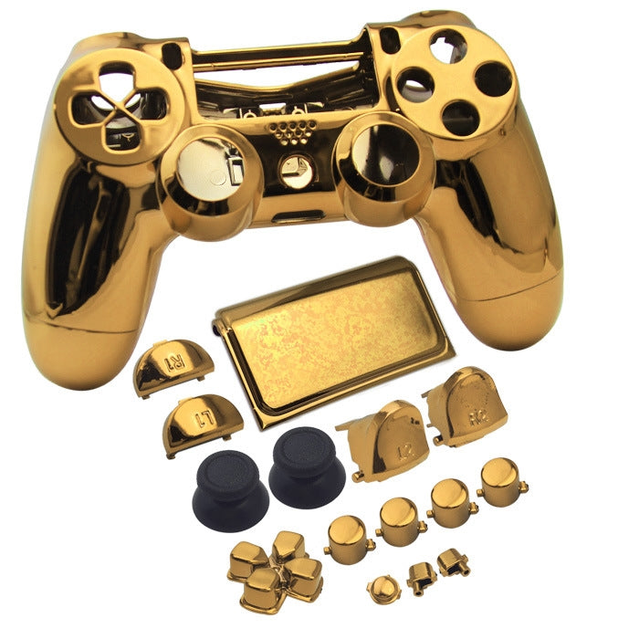 Electroplated Protective Case For PS4 Slim(Gold) - Cases by PMC Jewellery | Online Shopping South Africa | PMC Jewellery