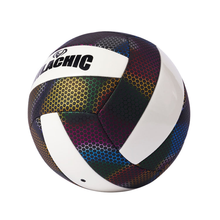 MILACHIC Fluorescent Volleyball No.5 PU Machine Stitched Volleyball(6930 Night Light) - Balls by MILACHIC | Online Shopping South Africa | PMC Jewellery