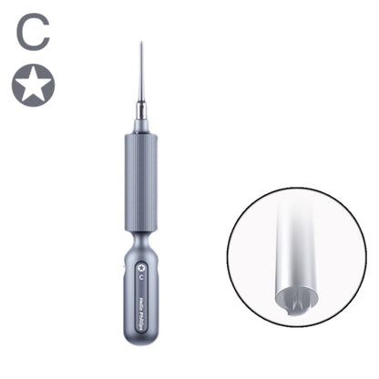 Qianli Super Tactile Grip-Type Precision Silent Dual-Bearing Screwdriver, Series: Type C Pentalibe - Screwdriver by Qianli | Online Shopping South Africa | PMC Jewellery | Buy Now Pay Later Mobicred