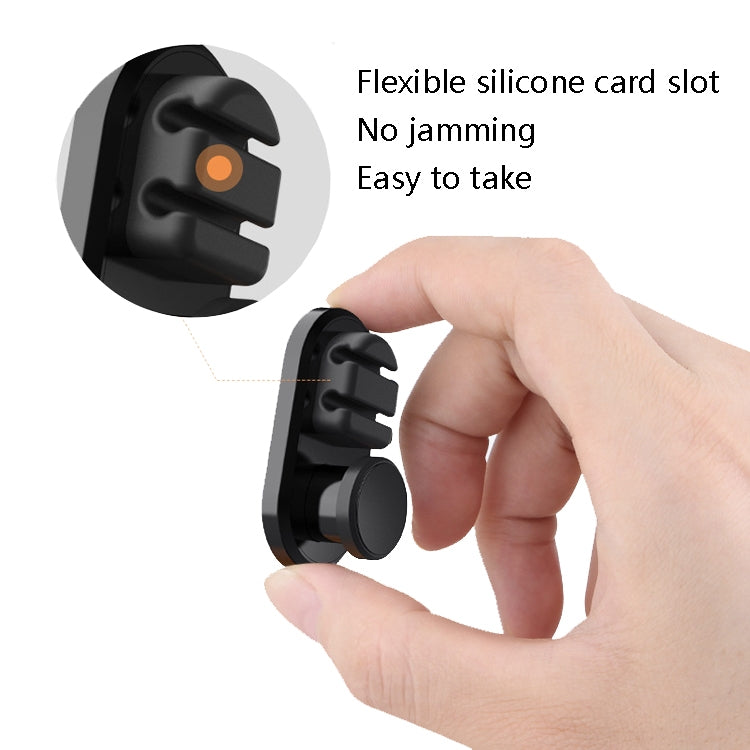 3 PCS Car Sticky Storage Data Cable Hook(Black) - Auto Fastener & Clips by PMC TechLife | Online Shopping South Africa | PMC TechLife