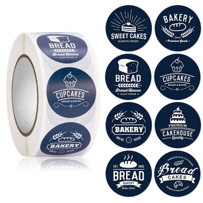 Bakery Cake Shop Cartoon Cute Sticker Decorative Sealing Sticker, Size: 2.5cm / 1 Inch(HA021) - Sticker & Tags by PMC Jewellery | Online Shopping South Africa | PMC Jewellery