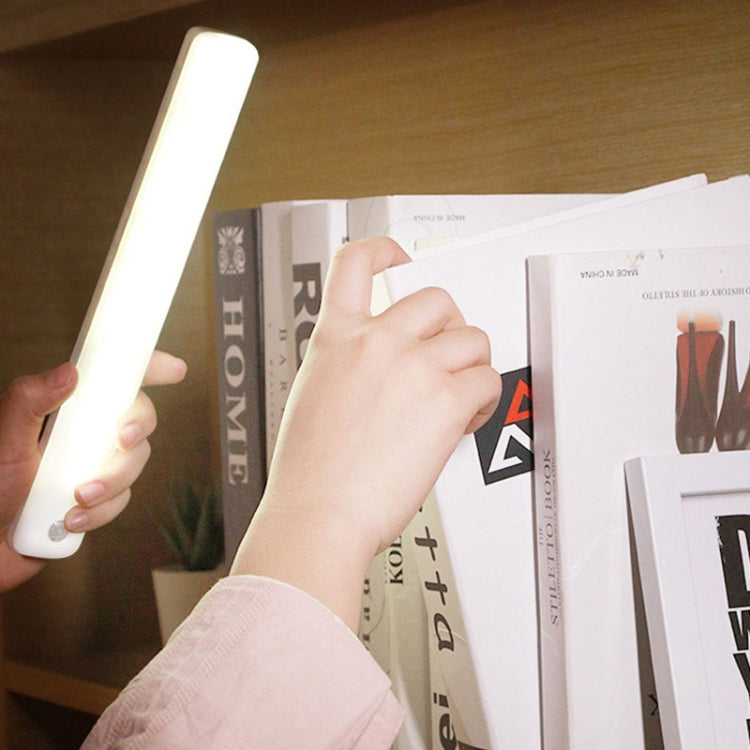 Magnetic Rechargeable Cabinet Bedside Human Body Induction Lamp, Specification: 600 mAh  With Switch 25cm(White Light) - Sensor LED Lights by PMC TechLife | Online Shopping South Africa | PMC TechLife
