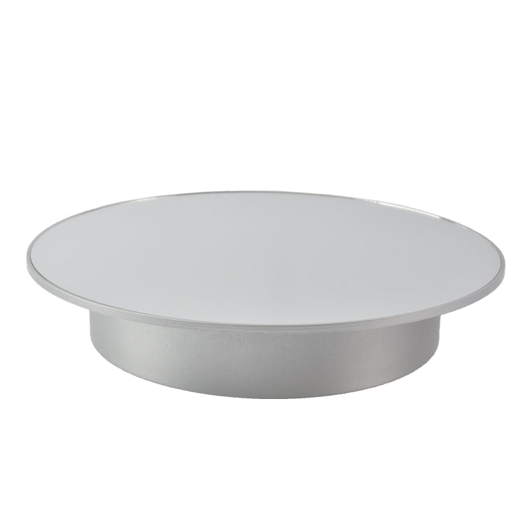 20cm Mirror Two-way Turntable Display Stand Video Shooting Props Turntable(Silver) -  by PMC TechLife | Online Shopping South Africa | PMC TechLife