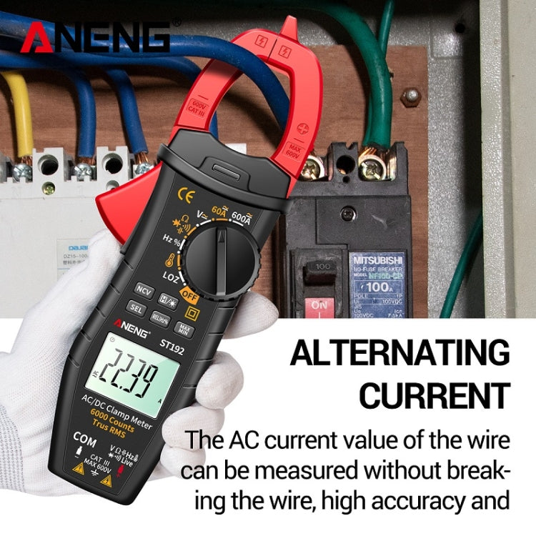 ANENG ST192 600A DC Current Multifunctional AC And DC Clamp Digital Meter - Digital Multimeter by ANENG | Online Shopping South Africa | PMC Jewellery | Buy Now Pay Later Mobicred