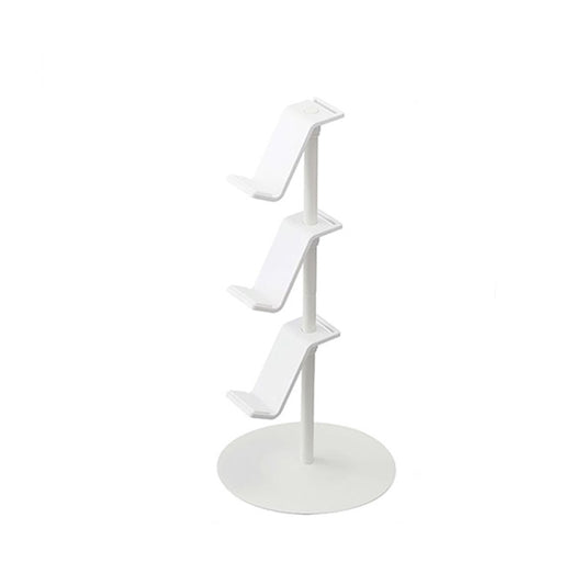 Gamepad Storage Rack Desktop Headphone Storage Rack, Color:  3 Floors White - Holder by PMC Jewellery | Online Shopping South Africa | PMC Jewellery