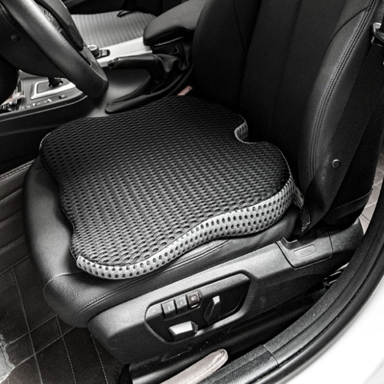Thickened Breathable Memory Foam Car Seat Cushion(QFC047 Gray) - Seat Accessories by PMC TechLife | Online Shopping South Africa | PMC TechLife