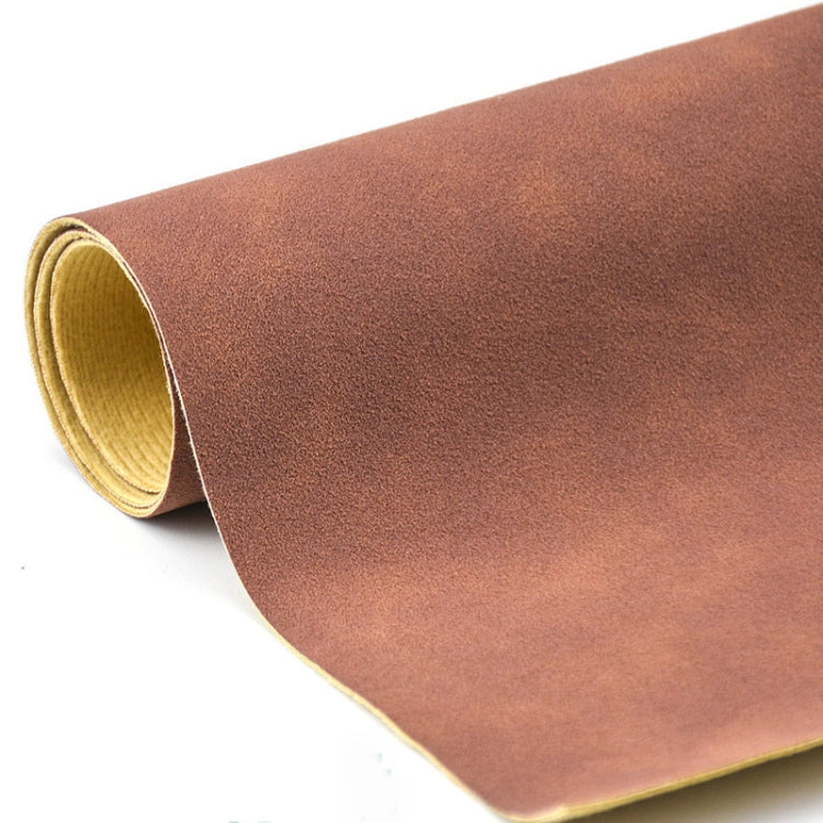 50 X 68cm Thickened Waterproof Non-Reflective Matte Leather Photo Background Cloth(Brown) - Solid Color by PMC Jewellery | Online Shopping South Africa | PMC Jewellery | Buy Now Pay Later Mobicred