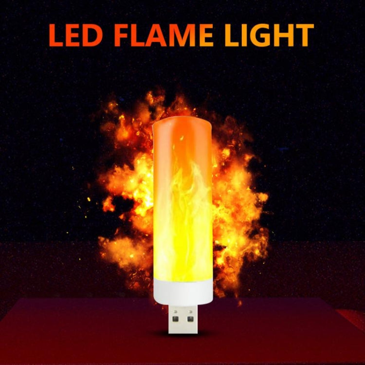 4 PCS USB Candlelight LED Imitation Flame Lamp - USB Light by PMC TechLife | Online Shopping South Africa | PMC TechLife | Buy Now Pay Later Mobicred