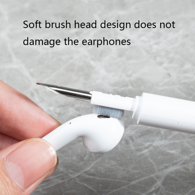 Multifunctional Bluetooth Headset Cleaning Pen(White) - Other Accessories by PMC TechLife | Online Shopping South Africa | PMC TechLife