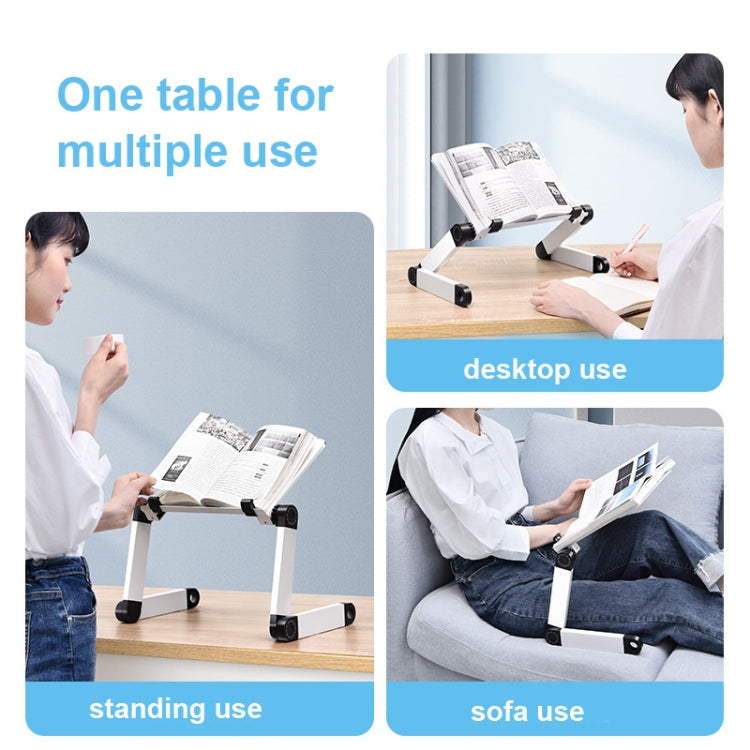 L03 Adjustable Lifting Reading Rack Book Holder Laptop Stand,Style��� Single Section Black - Holder & Storage Rack by PMC TechLife | Online Shopping South Africa | PMC TechLife
