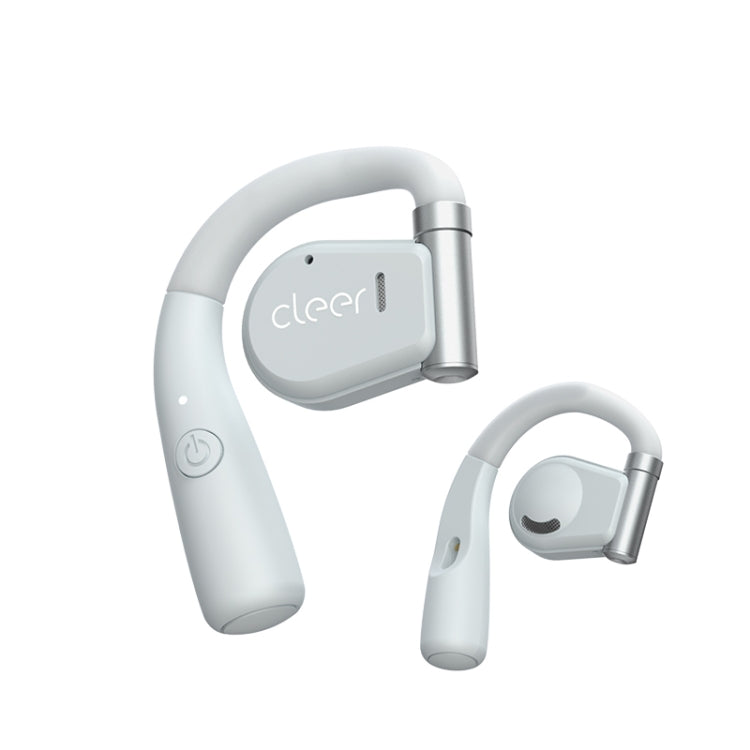 Cleer Call Noise Cancelling Music Gaming Swivel Over-Ear Wireless Bluetooth Earphones(White) - Bluetooth Earphone by Clear | Online Shopping South Africa | PMC Jewellery | Buy Now Pay Later Mobicred