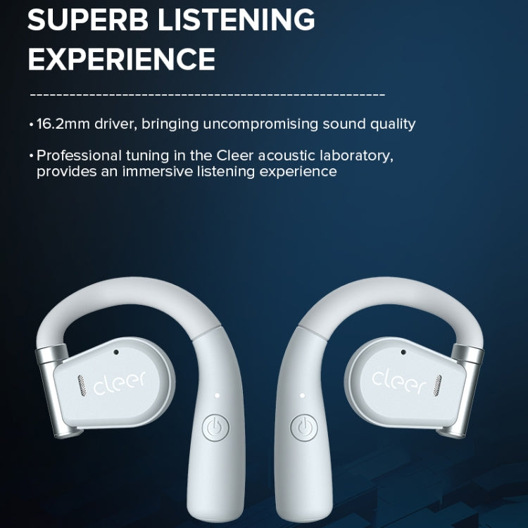 Cleer Call Noise Cancelling Music Gaming Swivel Over-Ear Wireless Bluetooth Earphones(Blue) - Bluetooth Earphone by Clear | Online Shopping South Africa | PMC Jewellery | Buy Now Pay Later Mobicred