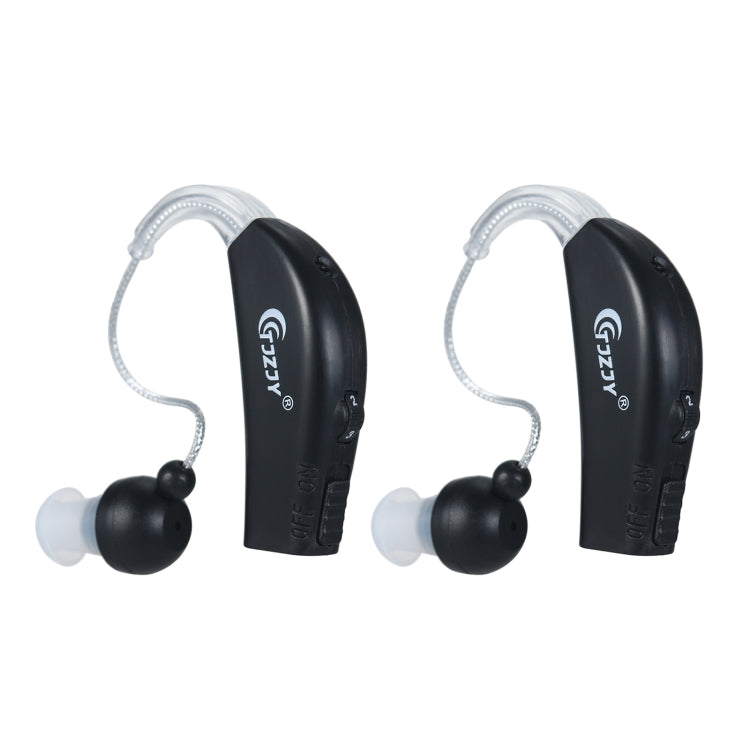Rechargeable Hearing Aids for Seniors Personal Sound Amplifier with Charging Base,EU Plug(Black) - Hearing Aids by PMC TechLife | Online Shopping South Africa | PMC TechLife | Buy Now Pay Later Mobicred
