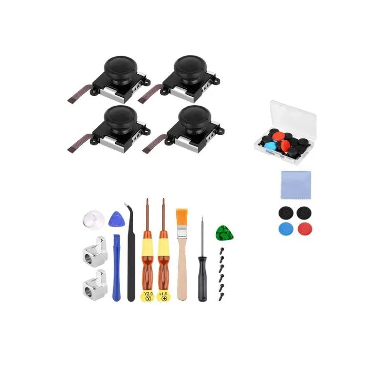 Joy-Con 3D Joystick Repair Screwdriver Set Gamepads Disassembly Tool For Nintendo Switch, Series: 27 In 1 - Tools by PMC TechLife | Online Shopping South Africa | PMC TechLife