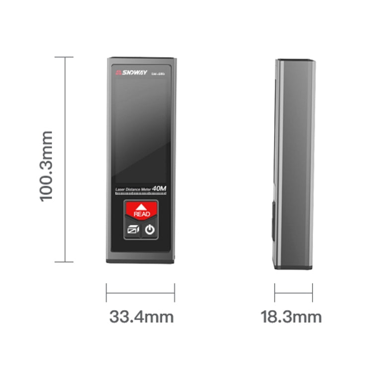 SNDWAY SW-BT50 Laser Rangefinder Infrared Measuring Ruler, Style: 50m Bluetooth Version - Laser Rangefinder by SNDWAY | Online Shopping South Africa | PMC Jewellery | Buy Now Pay Later Mobicred