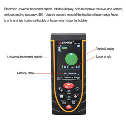 SNDWAY Outdoor Camera Laser Rangefinder, Style: Photography + Dual Power - Laser Rangefinder by SNDWAY | Online Shopping South Africa | PMC Jewellery | Buy Now Pay Later Mobicred