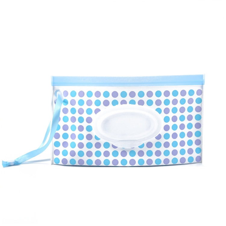 Baby EVA Wet Wipes Bag Portable Flip Removable Sanitary Wet Wipes Bag(Dot) - Storage Bags by PMC Jewellery | Online Shopping South Africa | PMC Jewellery