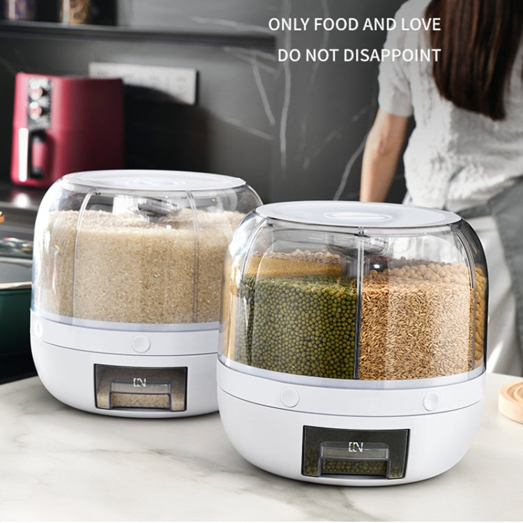 Kitchen Divider Rotating Cereal Storage Box(Transparent) - free shipping - PMC TechLife - Order now!