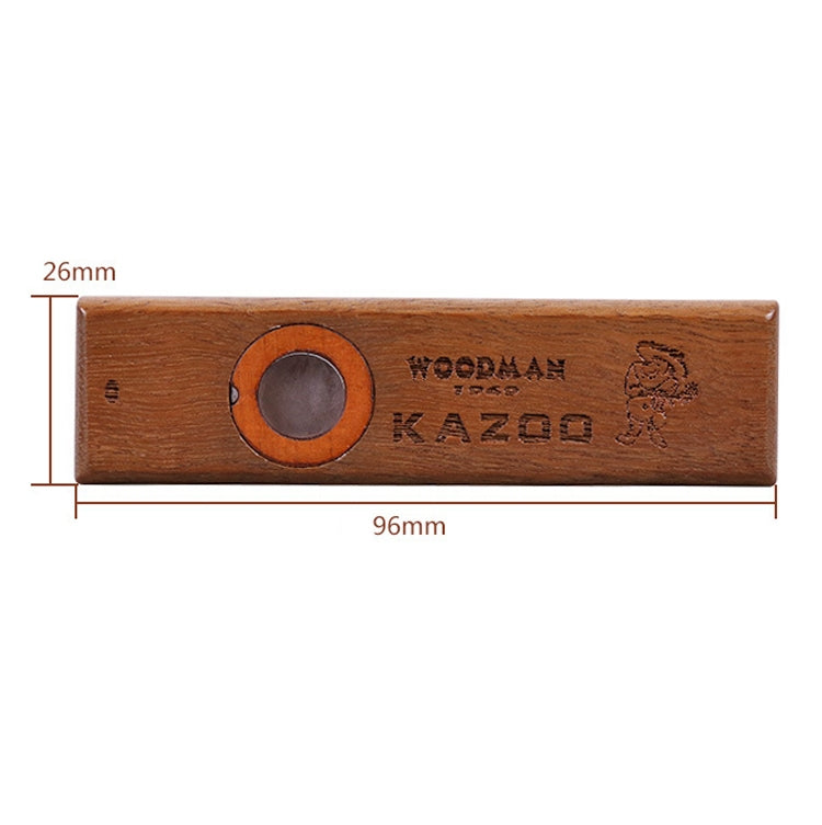 ADL07 Wooden Environmental Protection Portable Kazoo(ADL07) - Wind Instruments by PMC TechLife | Online Shopping South Africa | PMC TechLife