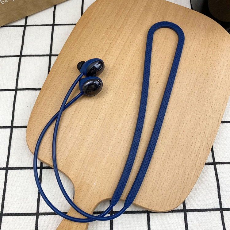 2 PCS Bluetooth Earphone Silicone Anti-Lost Cord For Samsung Glaxy Buds Pro(Blue) - Anti-lost & Holder by PMC TechLife | Online Shopping South Africa | PMC TechLife