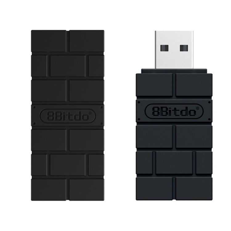 8BitDo USB Wireless Receiver Handle Switch  For PS5/PS4(Black) - Adapter & Cables by 8BitDo | Online Shopping South Africa | PMC Jewellery