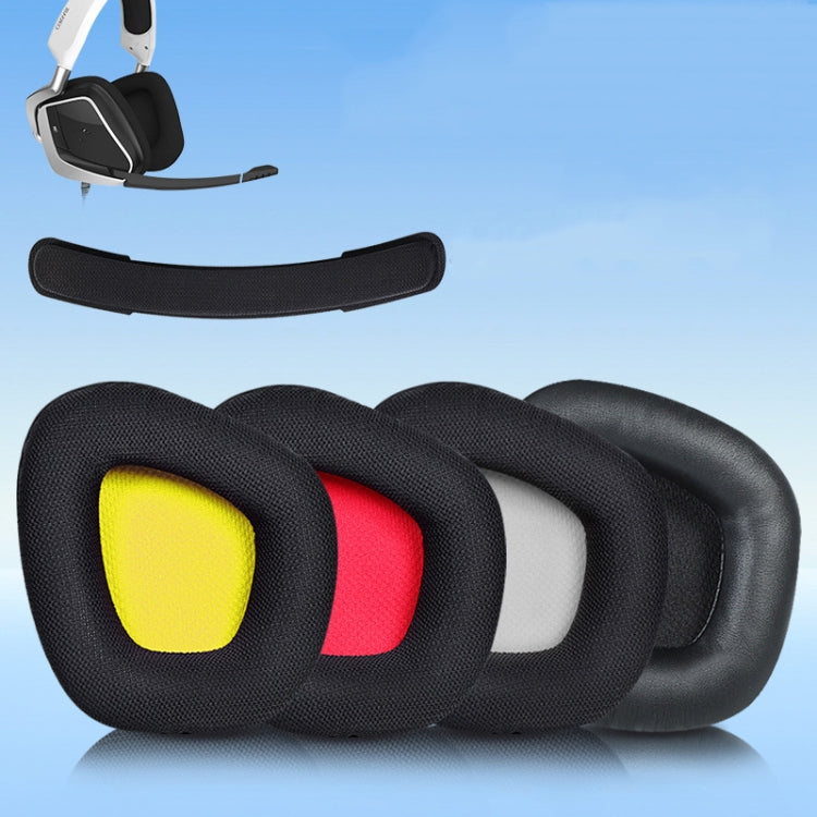 2 PCS Replacement Earpads for Corsair Void Pro Elite,Style: Black Ice Sensory Leather - Earmuff & Pad by PMC TechLife | Online Shopping South Africa | PMC TechLife