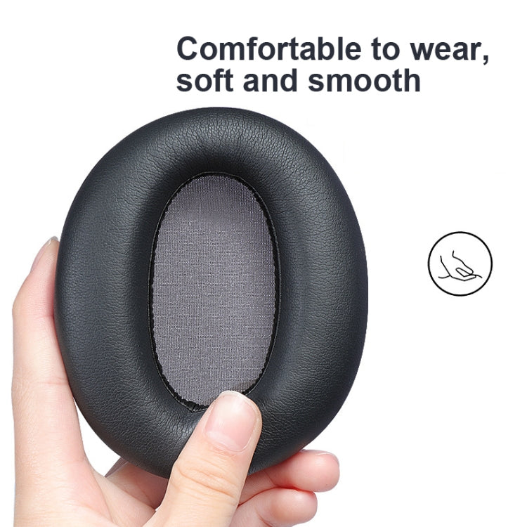 2 PCS Headset Earmuffs Sponge Cover for Edifier W820nb,Style: Black Head Beam - Earmuff & Pad by PMC TechLife | Online Shopping South Africa | PMC TechLife