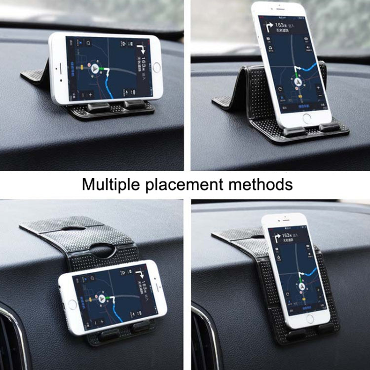 Mobile Phone Desktop Car Holder Folding Non-Slip Stabilizer - Car Holders by PMC Jewellery | Online Shopping South Africa | PMC Jewellery