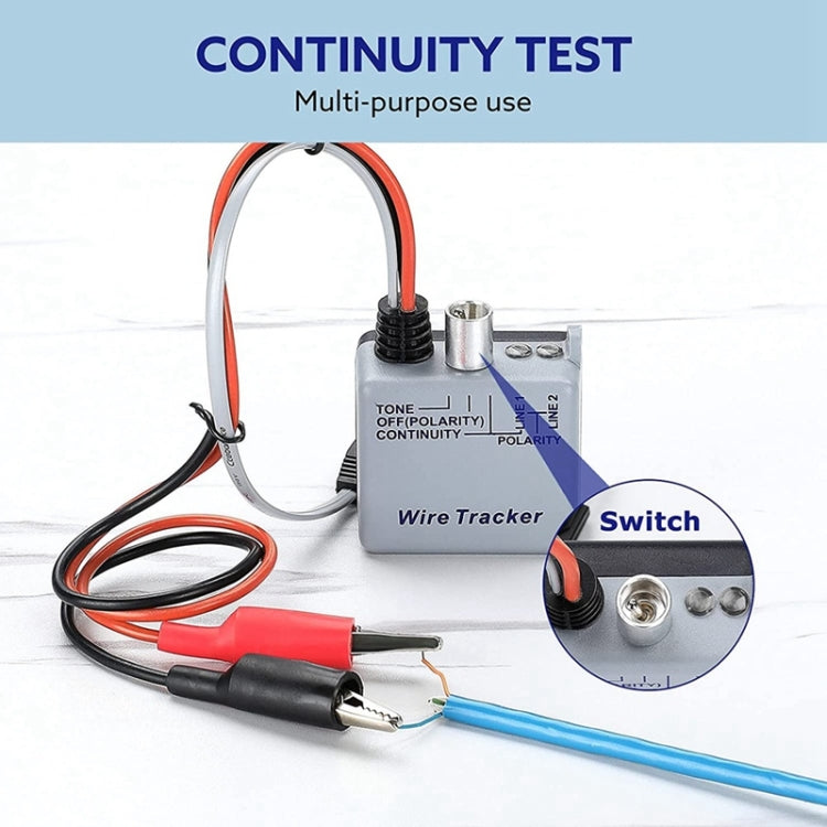 200EP High Accuracy Cable Toner Detector Finder Tester - Lan Cable and Tools by PMC TechLife | Online Shopping South Africa | PMC TechLife